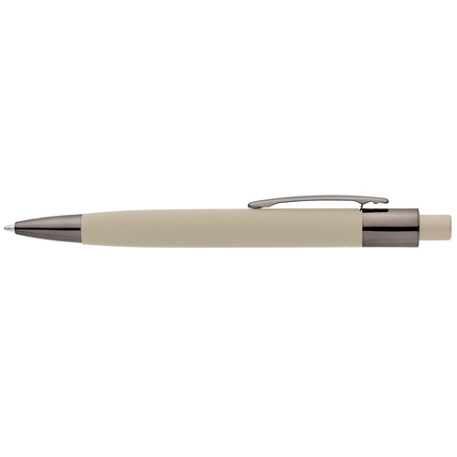 image du produit Stylo en aluminium recyclé avec corps soft-touch