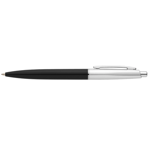 image du produit Stylo en plastique recyclé avec finition chromée