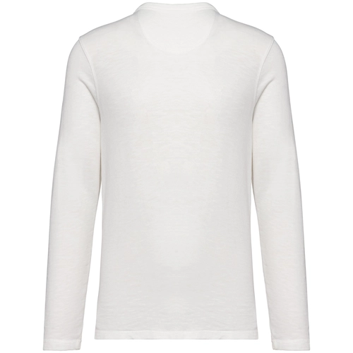 image du produit Sweat-shirt écoresponsable à col rond délavé unisexe - Fabrication Europe