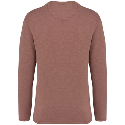 image du produit Sweat-shirt écoresponsable à col rond délavé unisexe - Fabrication Europe