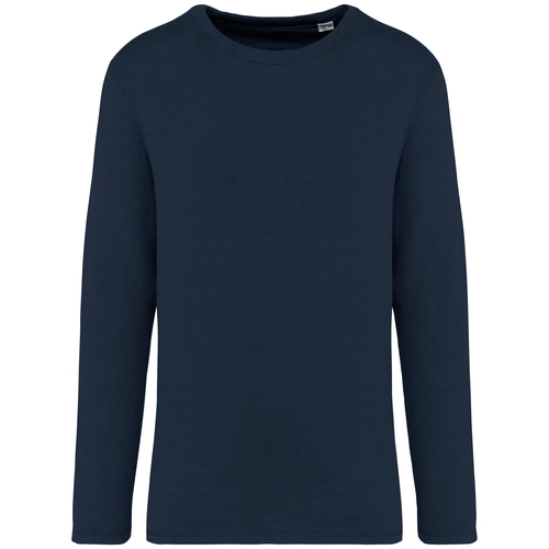 image du produit Sweat-shirt écoresponsable à col rond délavé unisexe - Fabrication Europe