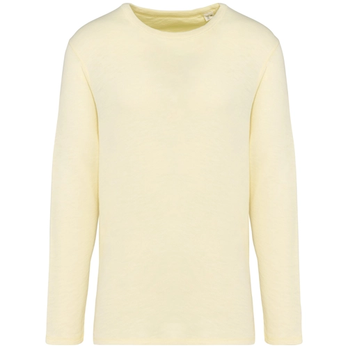 image du produit Sweat-shirt écoresponsable à col rond délavé unisexe - Fabrication Europe