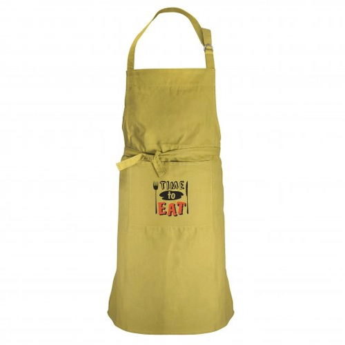 image du produit Tablier OUTSIDE 100% en coton bio avec pochon en jute
