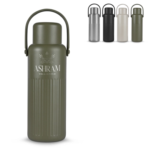 image du produit Thermos élégant avec bandes verticales Sagaform