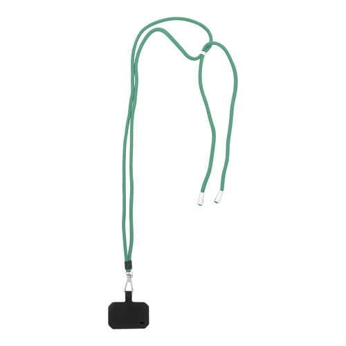 image du produit Tour de cou support pour téléphone portable en RPET réglable en longueur