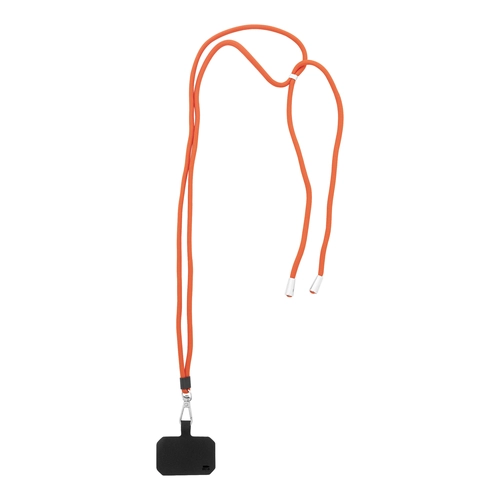 image du produit Tour de cou support pour téléphone portable en RPET réglable en longueur