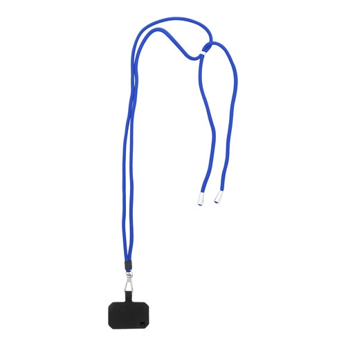 image du produit Tour de cou support pour téléphone portable en RPET réglable en longueur