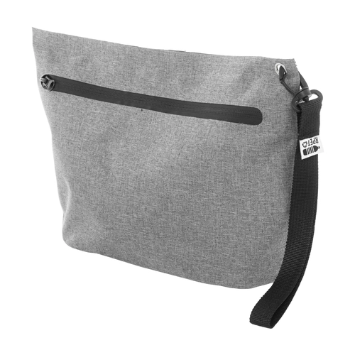 image du produit Trousse de toilette étanche et zippée en polyester RPET