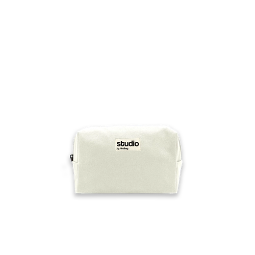 image du produit Trousse de toilette taille M en coton bio certifié GOTS - fabriqué par une ONG