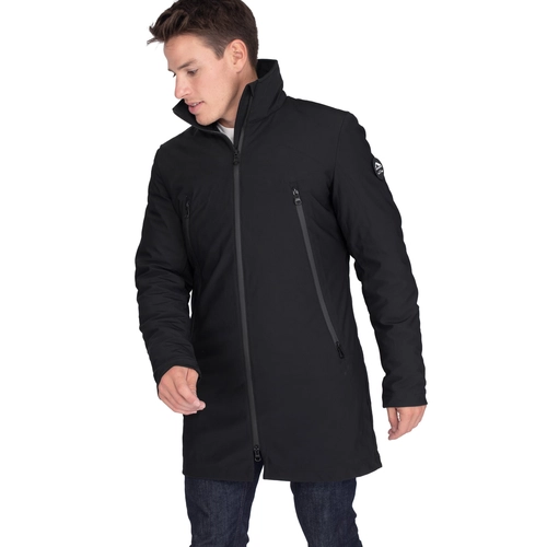 image du produit Veste longue imperméable unisexe en softshell 2,5 couches