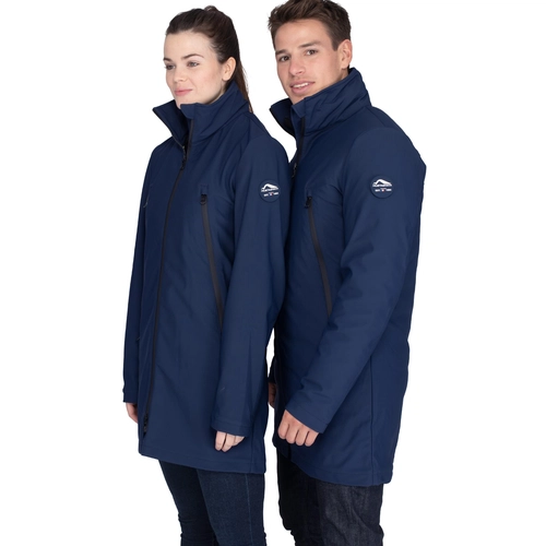 image du produit Veste longue imperméable unisexe en softshell 2,5 couches